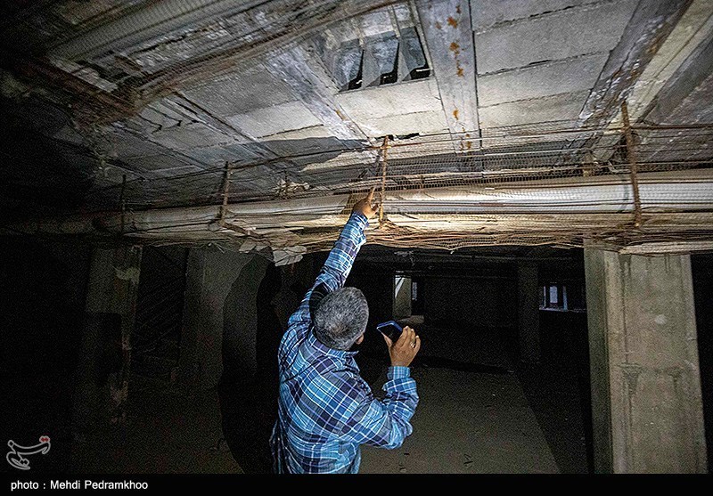 وضعیت ساختمان عدالت ۲ اهواز یکسال بعد از ریزش متروپل