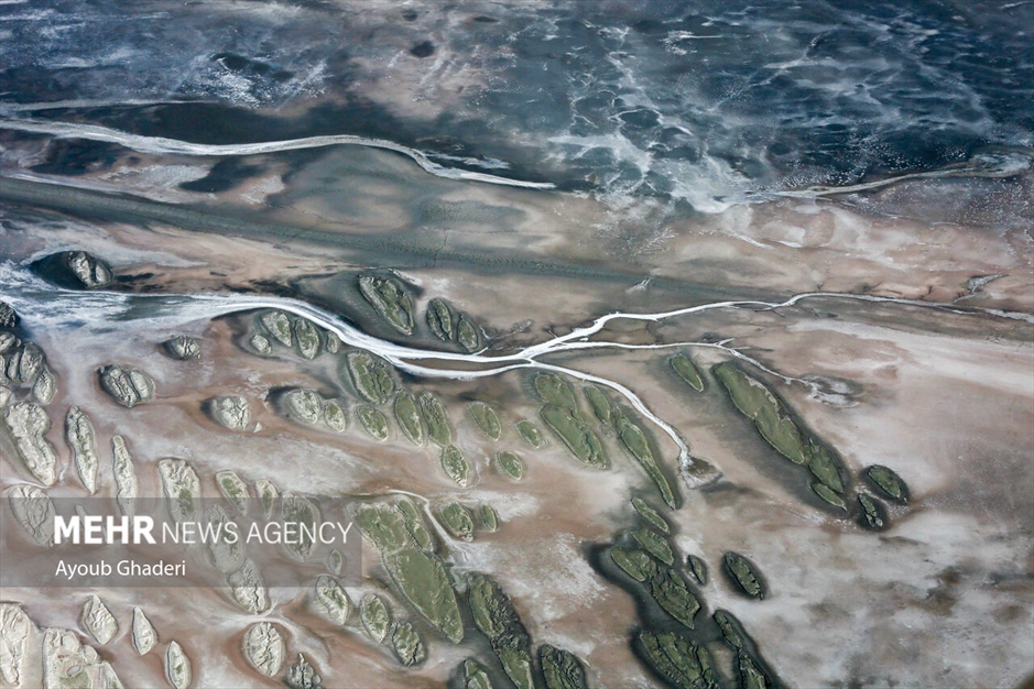 دریاچه خشک شده