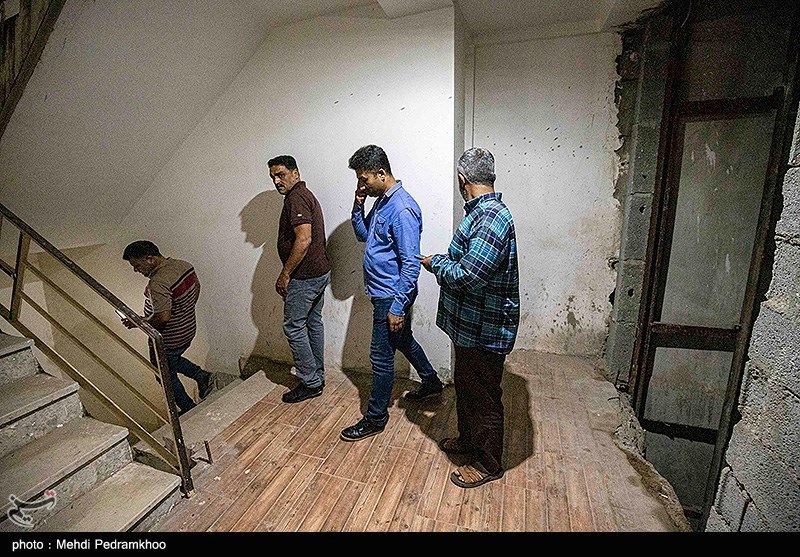 وضعیت ساختمان عدالت ۲ اهواز یکسال بعد از ریزش متروپل