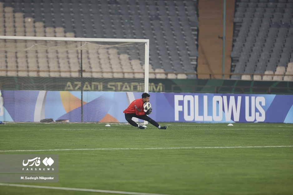 تمرین و نشست خبری سرمربی تیم فوتبال الدحیل