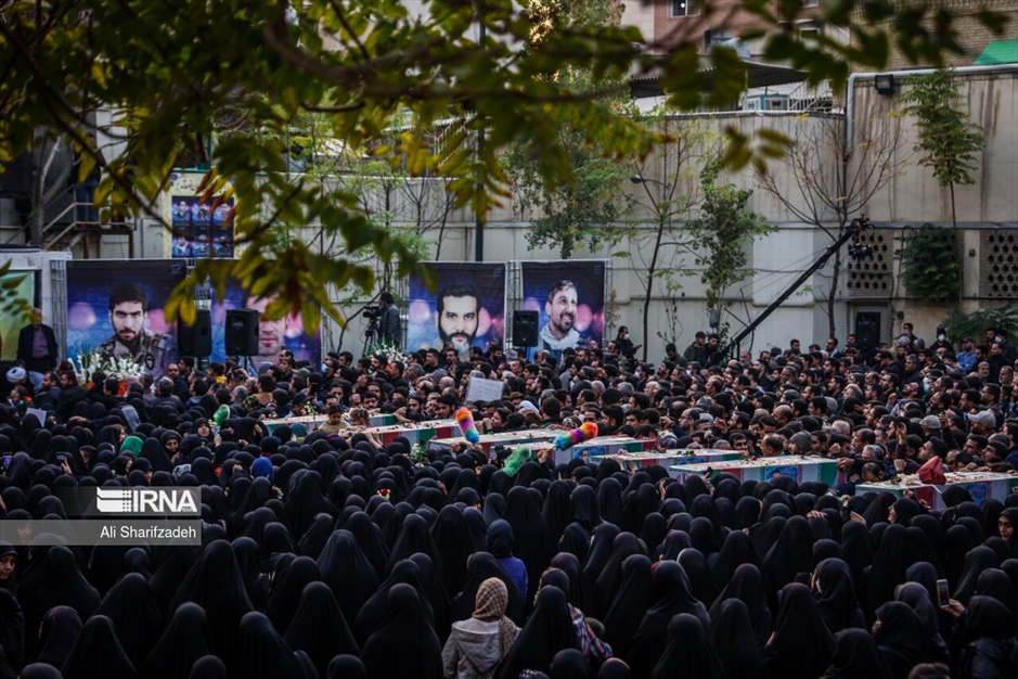 وداع با شهدای مدافع حرم