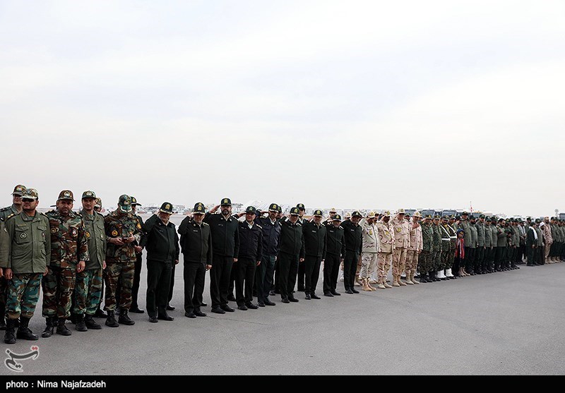  مراسم استقبال از ۱۲ شهید گمنام در مشهد 