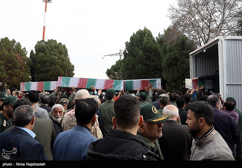  مراسم استقبال از ۱۲ شهید گمنام در مشهد 