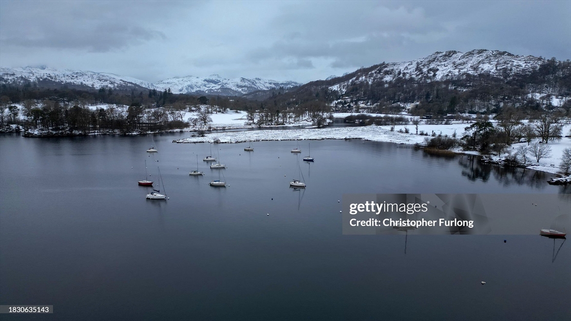 برف سنگین در انگلستان 
