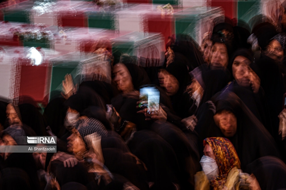 وداع با شهدای مدافع حرم