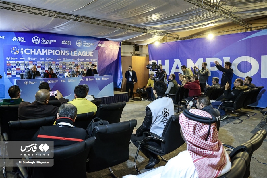 تمرین و نشست خبری سرمربی تیم فوتبال الدحیل