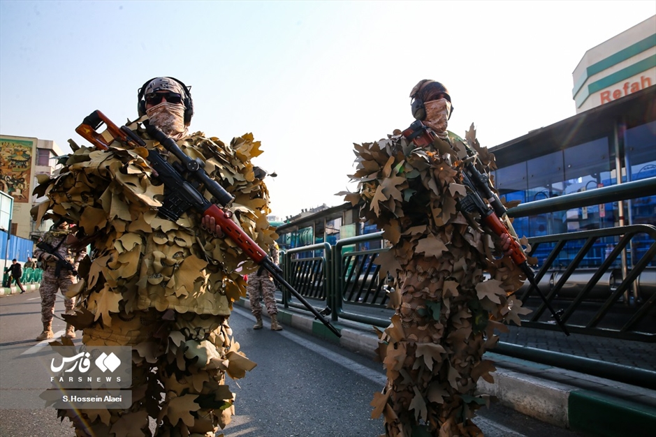 رزمایش ۵۰‌‌ هزار نفری بسیجیان در تهران