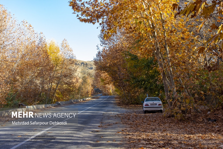 طبیعت پاییزی زاینده رود