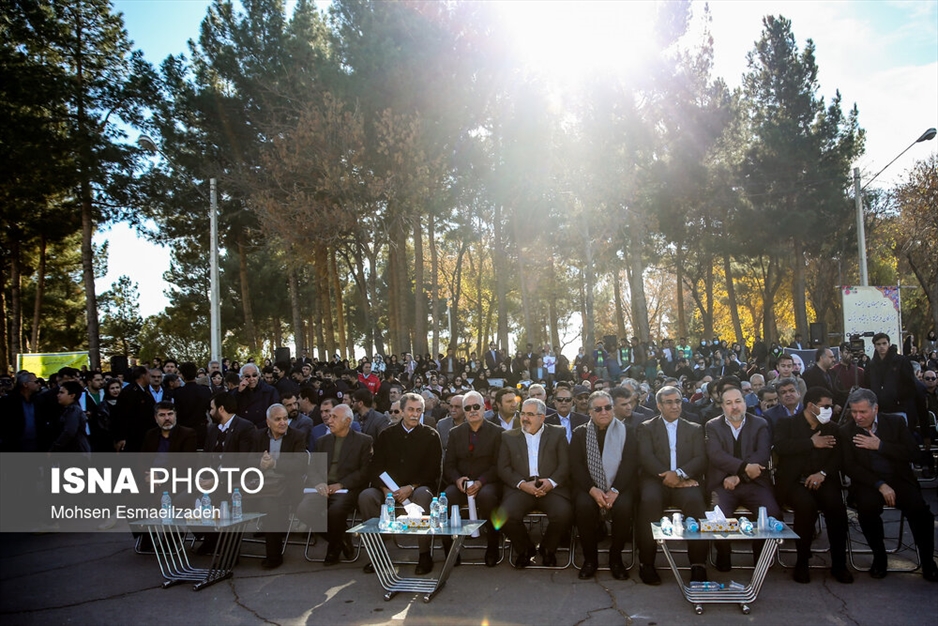 خاکسپاری محمدعلی اسلامی ندوشن در نیشابور