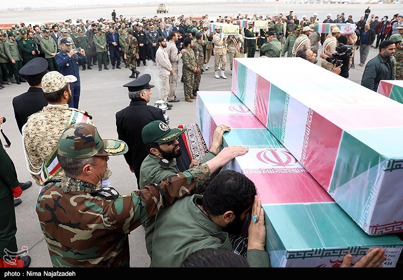  مراسم استقبال از ۱۲ شهید گمنام در مشهد 