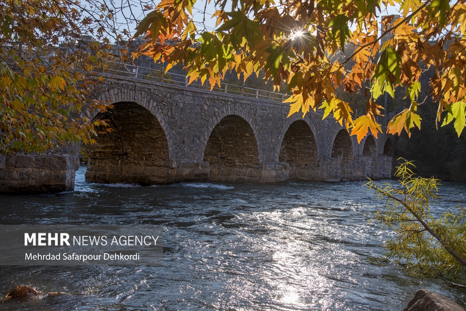 طبیعت پاییزی زاینده رود