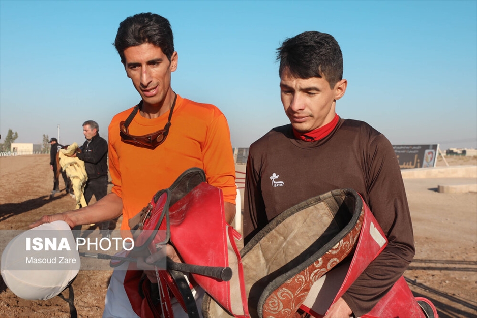 دهمین هفته کورس پاییزه اسب دوانی یزد