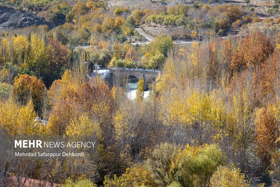 طبیعت پاییزی زاینده رود