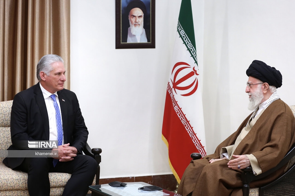 دیدار رئیس جمهور کوبا با رهبر انقلاب