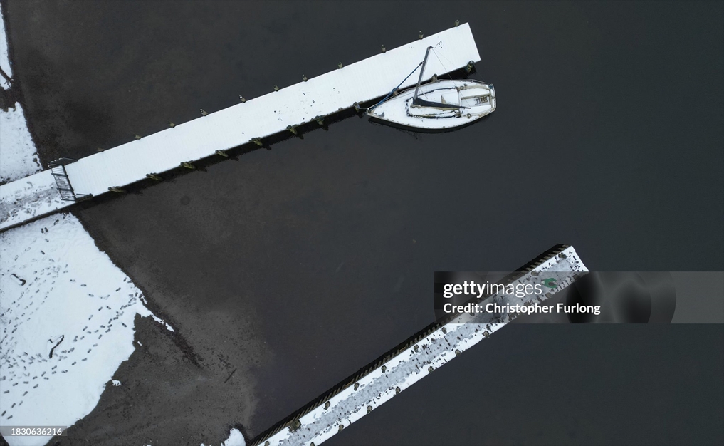 برف سنگین در انگلستان 