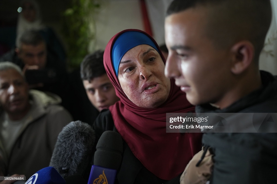 استقبال از زن شجاع فلسطینی 