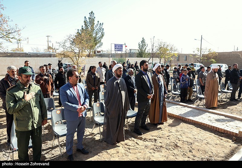 افتتاح کتابخانه گروه جهادی شهدا با مشارکت خبرگزاری تسنیم