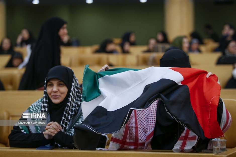 همایش همبستگی زنان علیه نسل کشی رژیم صهیونیستی