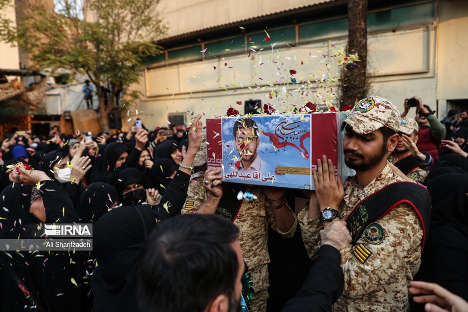 وداع با شهدای مدافع حرم