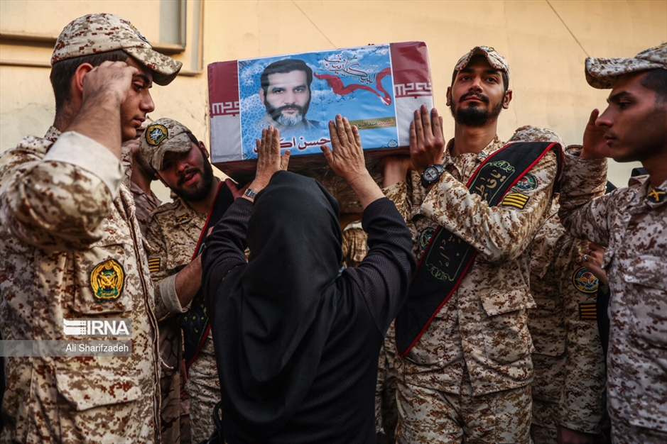 وداع با شهدای مدافع حرم