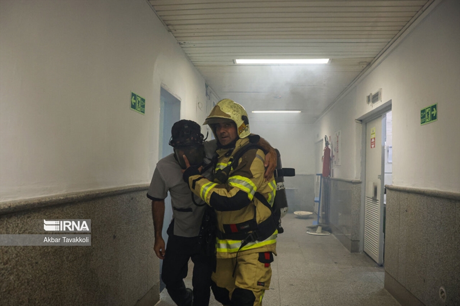 مانور بحران در بیمارستان لاله