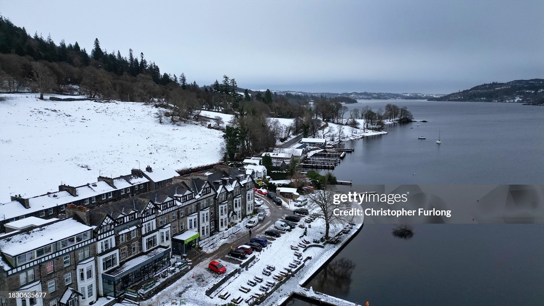 برف سنگین در انگلستان 