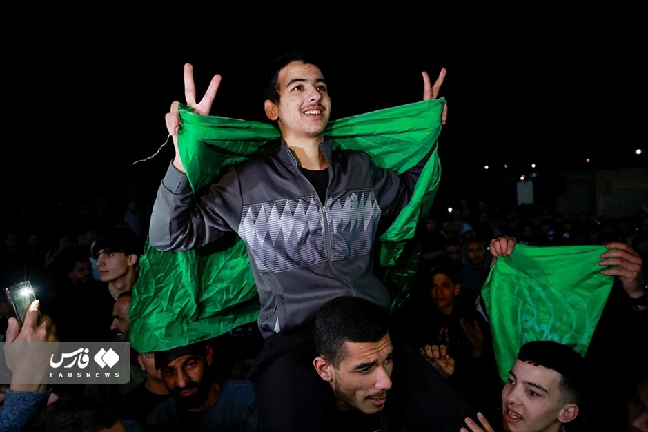 لحظات تاریخی آزادی اسرای فلسطینی