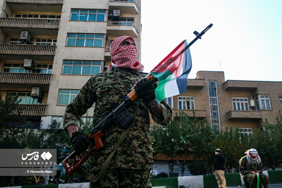 رزمایش ۵۰‌‌ هزار نفری بسیجیان در تهران