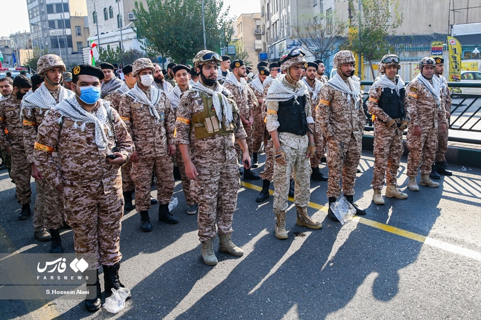 رزمایش ۵۰‌‌ هزار نفری بسیجیان در تهران