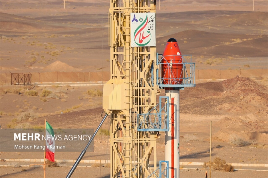 پرتاب کپسول زیستی با پرتاب‌گر سلمان