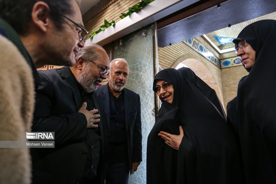 مراسم ترحیم «پروانه معصومی»