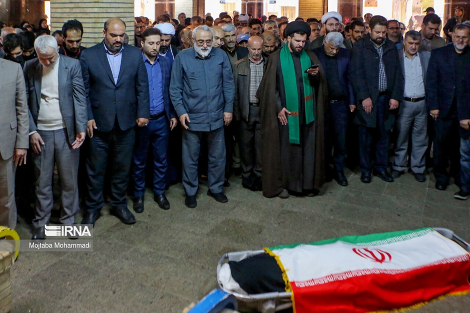 تشییع پیکر «پروانه معصومی»