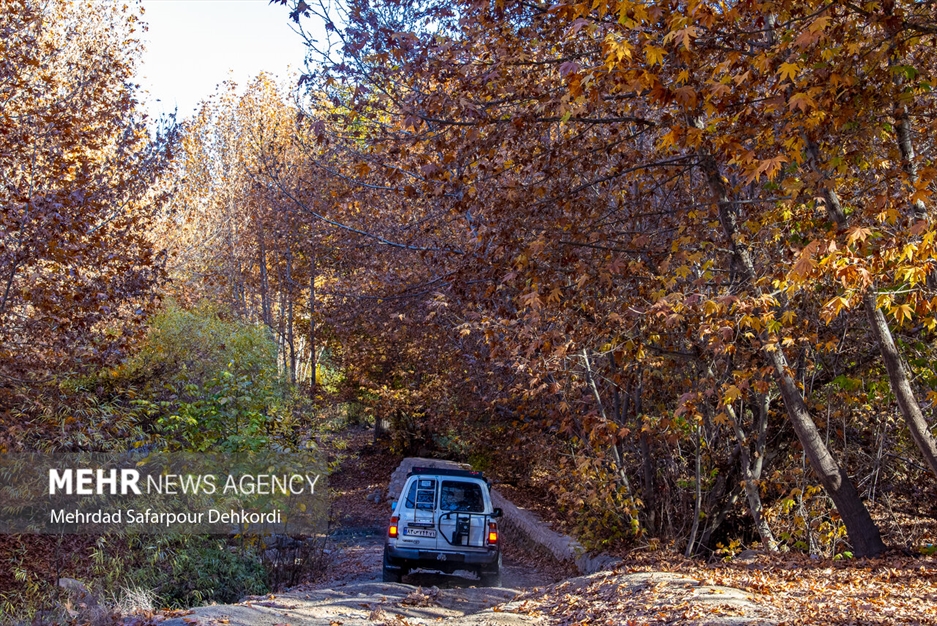 طبیعت پاییزی زاینده رود