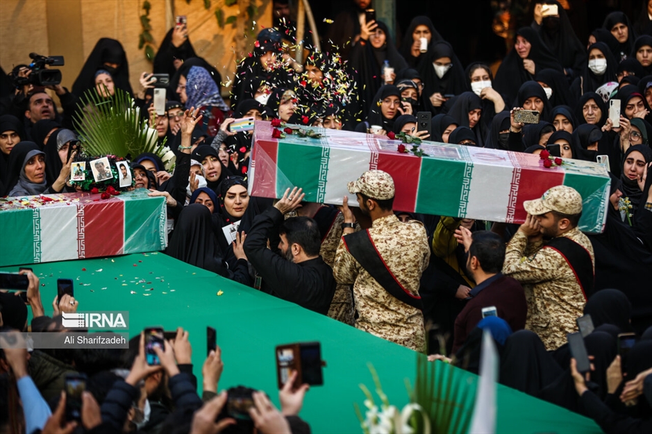 وداع با شهدای مدافع حرم