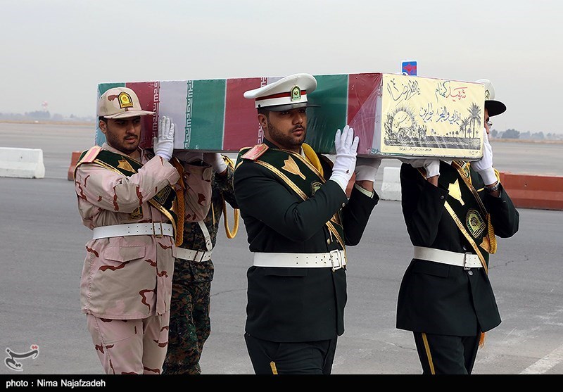  مراسم استقبال از ۱۲ شهید گمنام در مشهد 