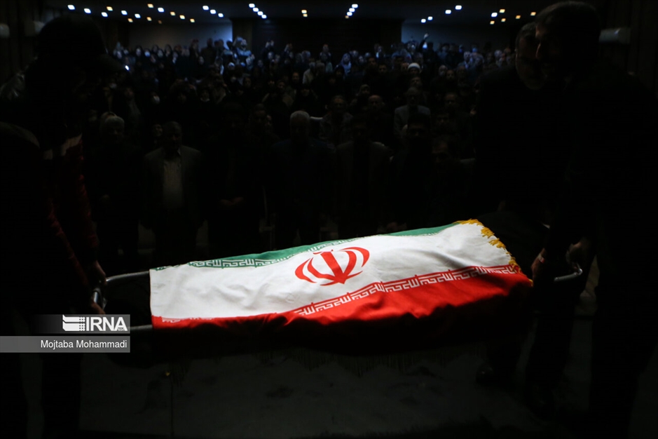 تشییع پیکر «پروانه معصومی»