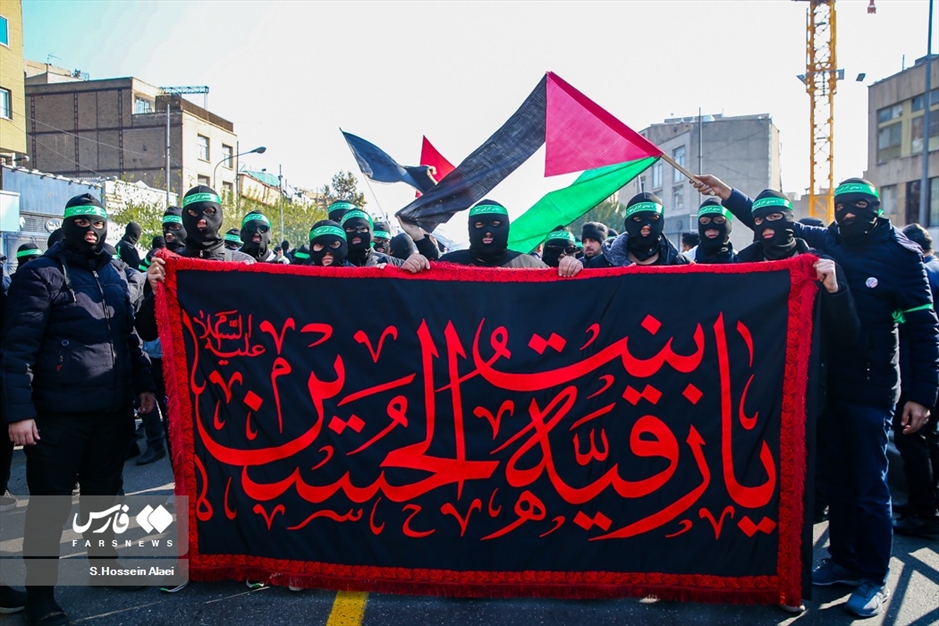 رزمایش ۵۰‌‌ هزار نفری بسیجیان در تهران