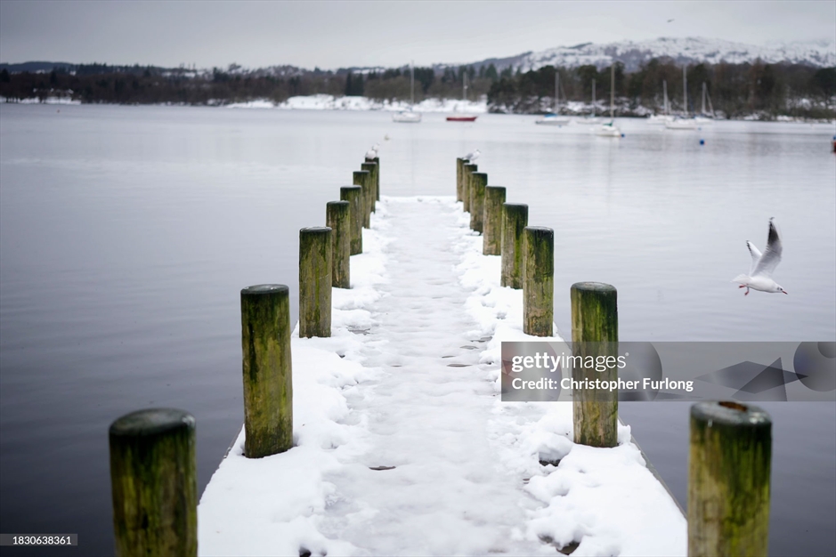 برف سنگین در انگلستان 