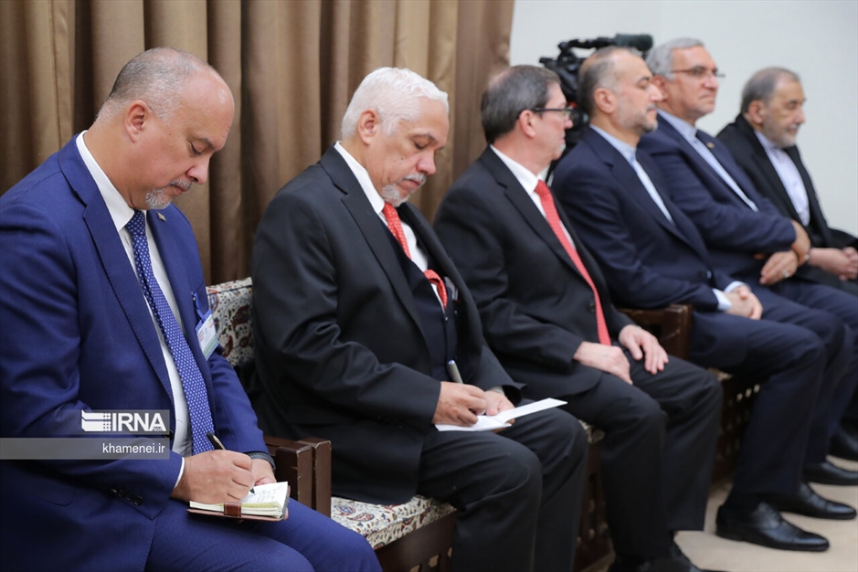 دیدار رئیس جمهور کوبا با رهبر انقلاب