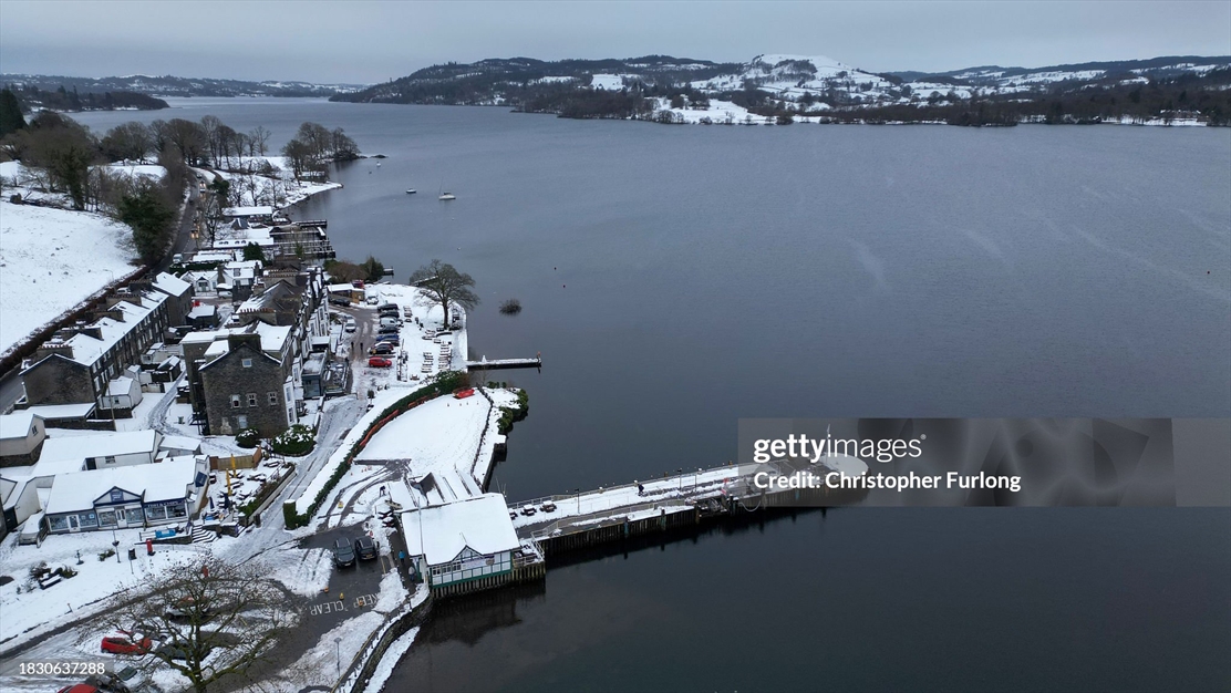برف سنگین در انگلستان 