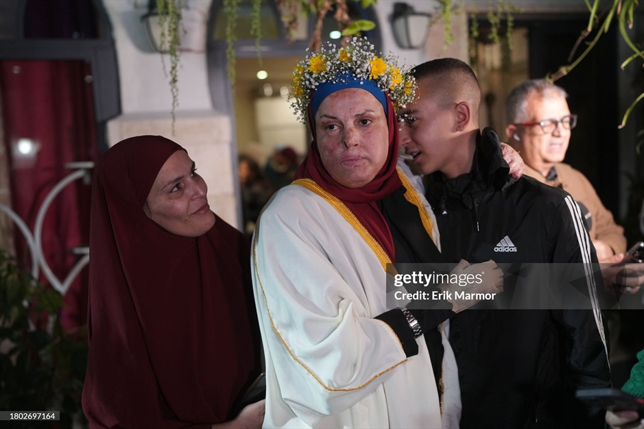 استقبال از زن شجاع فلسطینی 