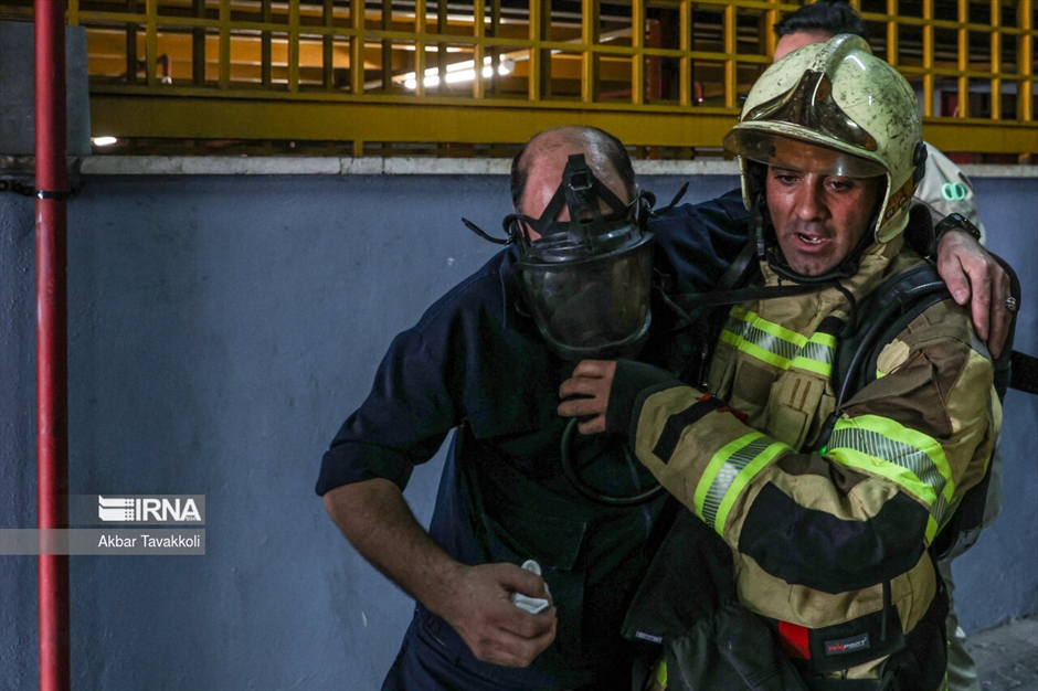 مانور بحران در بیمارستان لاله