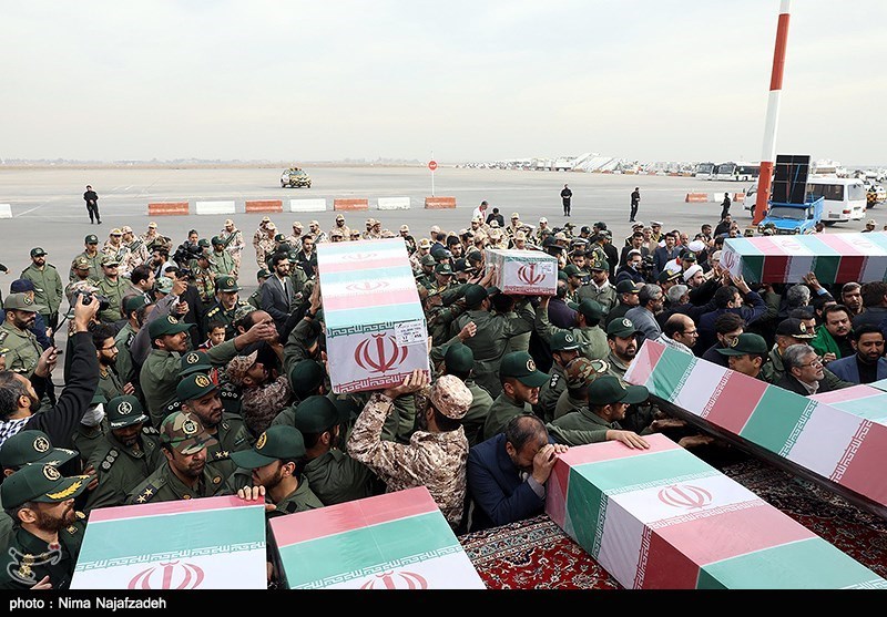  مراسم استقبال از ۱۲ شهید گمنام در مشهد 