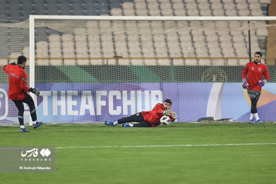 تمرین و نشست خبری سرمربی تیم فوتبال الدحیل