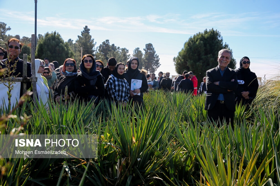 خاکسپاری محمدعلی اسلامی ندوشن در نیشابور