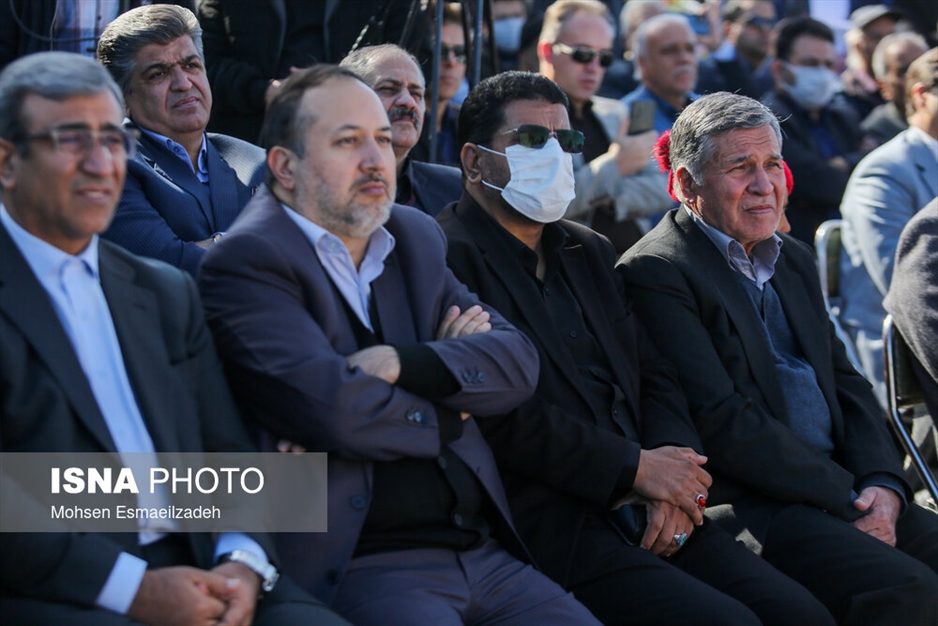 خاکسپاری محمدعلی اسلامی ندوشن در نیشابور