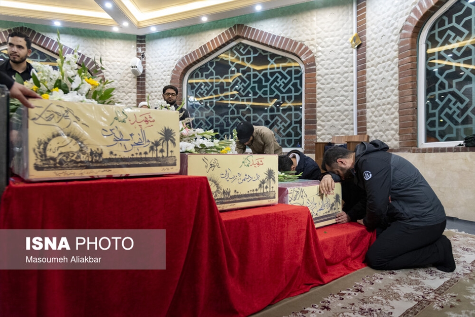 استقبال از شهدای گمنام در کرج