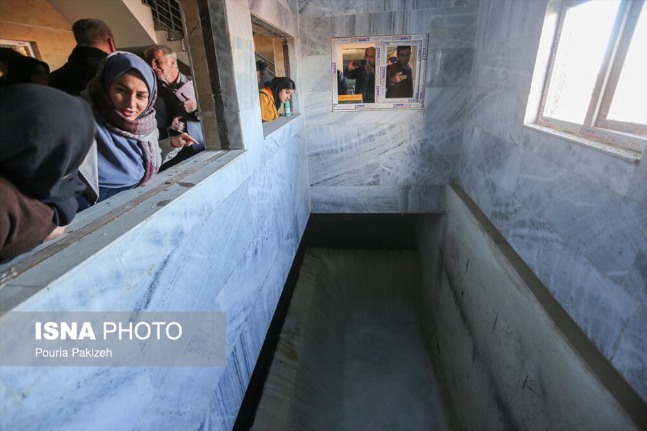 بازدید خبرنگاران از تصفیه خانه شیخی جان - همدان