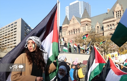 تظاهرات حمایت از فلسطین در «کانادا»