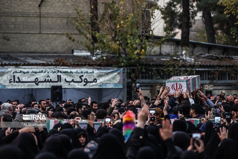 وداع با شهدای مدافع حرم